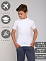 Детская футболка-поло "Гимназия" / Белый